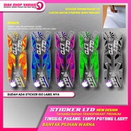 LTD Sport New Transparent Helmet Sticker Premium and Standard MaterialDesign Helmet Helmet Motorcycl