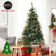 [特價]摩達客★5尺(150cm)諾貝松松針混合葉聖誕樹 裸樹(不含飾品不含燈)本島免運費