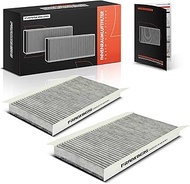 Frankberg 2x Cabin Air Filter Pollen Filter with Activated Carbon Compatible with BLS Croma 194 Comb