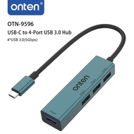 ONTEN TYPE-C to 4 ports 5 GBPS USB HUB OTN-9596