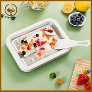 Popubear Yogurt Machine Texture Ice Cream Maker Stainless Steel Rolled Ice Cream Maker Machine for H