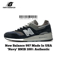 New Balance shoes 997 USA Navy M997NV 100% authentic TA2S
