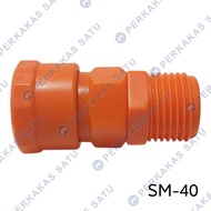 AIR QUICK COUPLER SM-40 PLASTIC SM40 PLASTIC QUICK COUPLING PNEUMATIC WIND