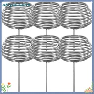 AKIYAMAMIO 10pcs Gardening Fertilization Baskets, With Spikes Small Plant Bonsai Baskets, Stainless 