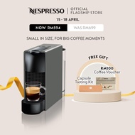 Nespresso Essenza Mini Coffee Machine Grey/ Coffee Maker / Automated Capsule Coffee Machine Nespresso (C30-ME-GR-NE2)