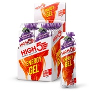 (20 Pack) HIGH5 Energy Gel / Energy Gel Caffeine : Real juice gel that’s not thick or sweet.