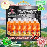 Xpose Minuman Protein 100% Fresh Egg White Paket Bundling 12 x 450ml Ready Banyak Varian Rasa (HALAL