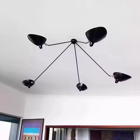 Designer Ceiling Lamp with E27 Bulb Suspension Down Light Living Room Bedroom Restaurant Kitchen Cre