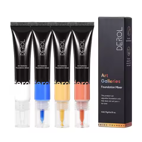 Professional Correction Makeup Color Adjustment White Blue Yellow Orange Base Blender Makeup Custom 