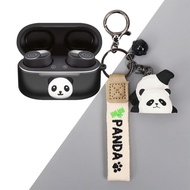 Suitable for Devialet Gemini II Protective Cases Wood Carving Style Panda Devialet Gemini II True Wi