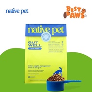 Native Pet GutWell Trim Down - Weight Management Dog Food Topper - 60 Scoops