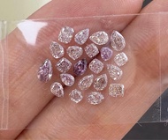 GIA天然濃彩💜紫鑽💗粉鑽Fancy Intense Pink Purple 0.23ct  (另有10份-50份彩鑽批發價💎裸鑽現貨提供設計訂製）