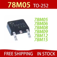 5PCS L78M05CDT TO252 L78M05 TO-252 78M05 78M06 78M08 78M09 78M12 78M15 79M05 L78M06CDT L78M08CDT L78