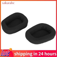 Sakurabc Ear Cushion Pads  Sponge Earphone Easy Install Durability Flexibility Compatible for Logitech G633 G933