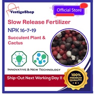50GRAM VESTIGROW SLOW RELEASE NPK 16-7-16 BAJA SUCCULENT DAN KAKTUS 4 MONTH