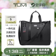 ☫TUMI Tumi กระเป๋าถือไนลอนแบบ Ballistic 2203152D กระเป๋าอเนกประสงค์ไหล่ช่องกระเป๋าหิ้วทรงสี่เหลี่ยมความจุขนาดใหญ่สำหรับเดินทาง