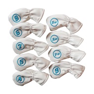 [MY1218] 9x Waterproof Golf Club Iron Cover Protection Headcover Universal Fit Head Covers For Clubs