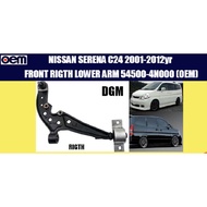 NISSAN SERENA C24 2001-2012yr FRONT RIGTH LOWER ARM 54500-4N000 (OEM)