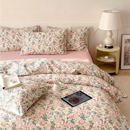 EXSCLUSIVE DEAL 15% Diskaun Beli 2 Pasang 4 n 1 Queen Cadar Cotton Tebal DESIGNS TERHAD 2023 Set Bed