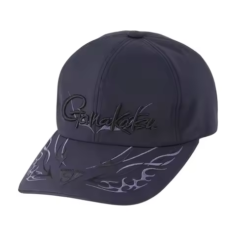 Gamakatsu Waterproof Fishing Hat for Men Breathable Sun Protection Fishing Caps Adjustable Outdoor B
