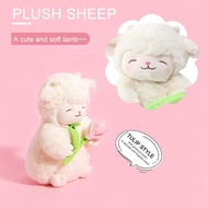 Cute Lamb Tulip Plush Doll Angel Smile Sheep Baa Series Plush Doll Toy Soft Hug Pillow For E7u1