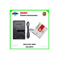 【Kora123】 FOR DSC-WX10 HX7 HX9V H70 HX7C Camera NP-BG1 + Charger + Data Cable