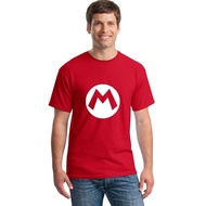 T-Shirt Men's Super Mario Bros M Cartoon S Baju Game Sportwear Classic S-5XL