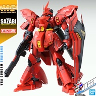 VCA 8️⃣ BANDAI GUNPLA MASTER GRADE MG 1/100 MSN-04 SAZABI GUNDAM VER KA ประกอบ หุ่นยนต์ โมเดล กันดั้