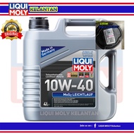 ENGINE OIL LIQUI MOLY 10W-40 MOS2 LEICHTLAUF ENGINE OIL + OIL FILTER