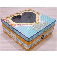 Cake box cake box/ tart cake box thick windows flower cake box