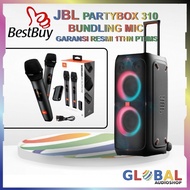 NEW JBL PARTYBOX 310 Bonus Mic Anysing MC880 Speaker Partybox310 Karaoke