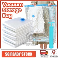 【SG STOCK】Vacuum Storage Bag Ziplock for Travel Vacuum bag Foldable Storage compression Clothes Seal