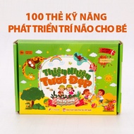 Card of 100 brain development games for children from 3-7 years old, can play many times - Beautiful
