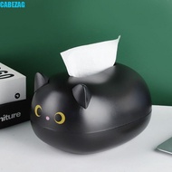 CABEZAG Cartoon Paper Box, Handicraft With Toothpick Box Cat Tissue Box, Funny Cartoon Stylish Napki
