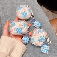 Transparent Ocean Turtle AirPods Pro3 Case AirPods 4/4anc Case AirPods Case For AirPods 1/2/3/4/4anc