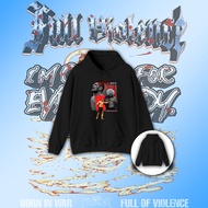 Hamzat Chimayev Hoodie Wins UFC 319 Cotton Comfortable To Wear Round Neck Not Faded Printed Pattern 
