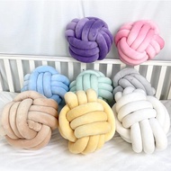 Nordic Knitted Bay Window Cushion Knotted Wool Handmade Ball Pillow Wool Ball Cushion Pillow Knitted