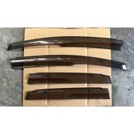 Door visor mugen set honda fit / jazz GE6 GE8