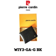 Pierre Cardin (ปีแอร์ การ์แดง) กระเป๋าธนบัตร กระเป๋าสตางค์เล็ก  กระเป๋าสตางค์ผู้ชาย กระเป๋าหนัง กระเป๋าหนังแท้ รุ่น WIY3-GA-G พร้อมส่ง ราคาพิเศษ