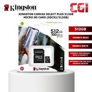 Kingston Canvas Select Plus Micro SD Card (512GB) SDCS2/512GB