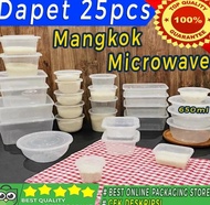 FK- TERMURAH Thinwall DM Mangkok Microwave 650ml ROU