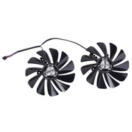 yingke 2pcs/set 95mm Fdc10u12s9-C 4pin Cooler Gpu Fan For Xfx Rx 5600 5700 Xt Raw Ii Graphics Card Cooling Fan Fast Shipping