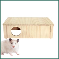 Multi Chamber Hamster Hideout Rectangle 2-Room Large Hamster Multi Chamber Hideout Small Animal Tunnel Toys juasg juasg