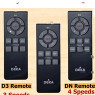 Deka Remote Control D3 D4 D5 DN R3/R4 Ceiling Fan Remote K9/F5P/F54P/XR10/XR11/F5X/F5N/P5S Remote Co