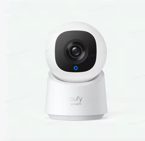 Renewed eufy Security Indoor Cam C220 | 2K Resolution Smart Security Camera with 360° coverage, Huma