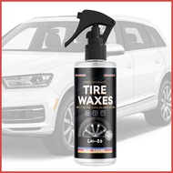 Tire Shine Gloss Wheel Shine Spray Lasting Tire Protectant Wax Effective Wet Tire Shine Polish 100ml