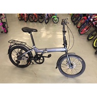 【Malaysia Ready Stock】✧SHIMANO 7-Speed Folding Bike 20 Inch - 20050 (Ready Stok)