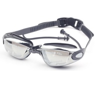 store Adults Diving Goggles Myopia Earplug Waterproof Men Arena Natacion Optical Swim Eyewear Anti F