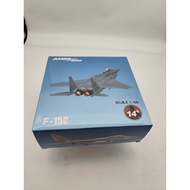 [Ready Stock 1] 1: 100 American F15C Fighter Alloy Fighter Aircraft Model Simulation Finished Orname