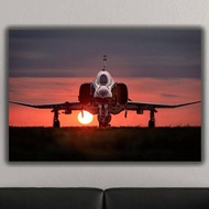 F-4 Phantom Canvas Art Military Aircraft Print